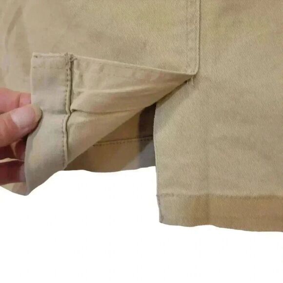 Aeropostale Women's Tan Cotton/Spandex High Rise Mini Skirt NEW - Picture 10 of 13